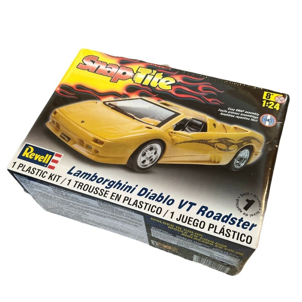 Revell 1/24 Snaptite Lamborghini Diablo VT Roadster REV851966 (SEALED)